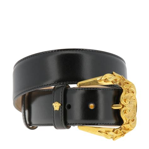 versace black belt size 36